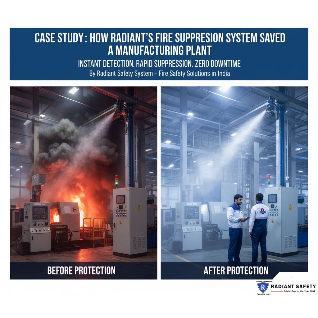 Case Study: How a Fire Suppression System Saved a Manufacturing Facility from Major Loss